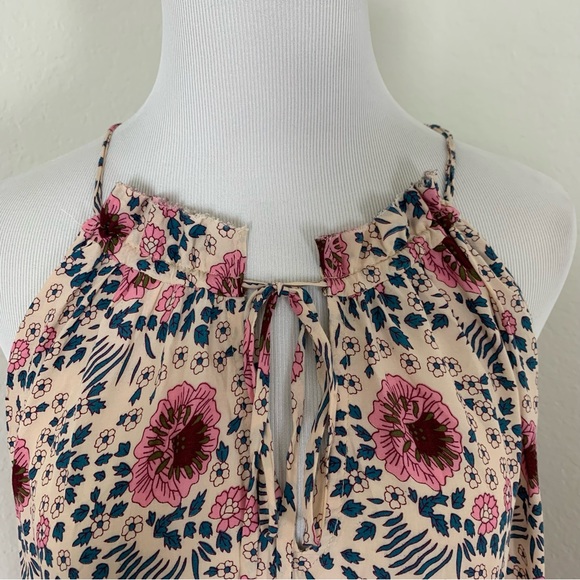 Natalie Martin Marlin Dress Boho Size M Floral Midi Tassel - Picture 13 of 17